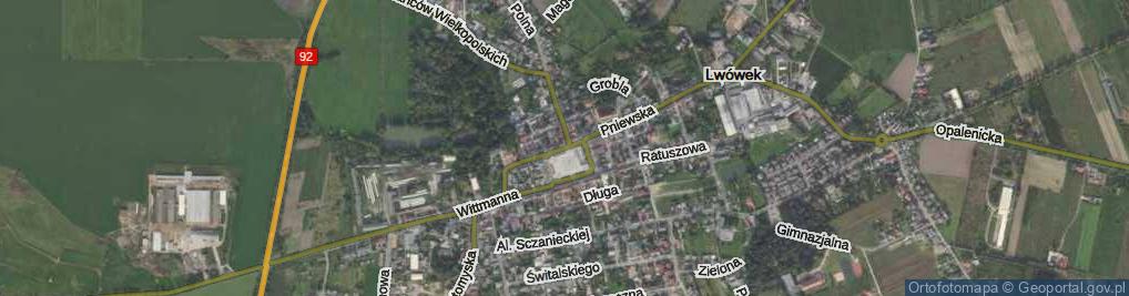 Zdjęcie satelitarne Rynek ul.