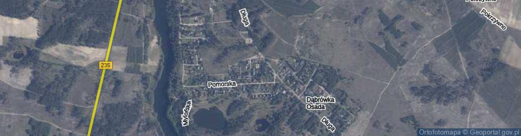 Zdjęcie satelitarne Rybacka ul.