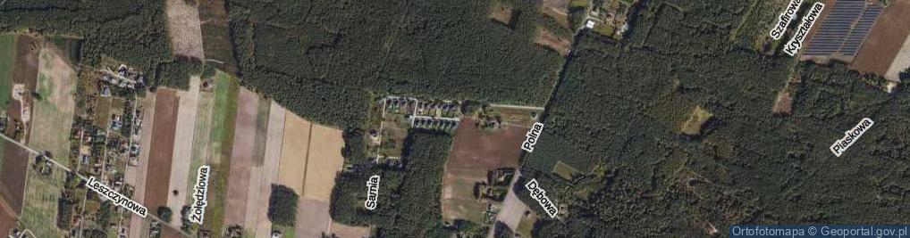 Zdjęcie satelitarne Rysia ul.