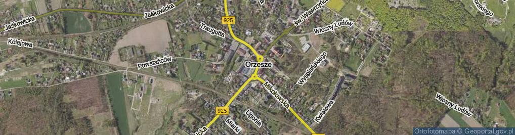 Zdjęcie satelitarne Rynek ul.