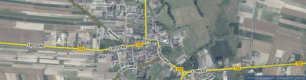 Zdjęcie satelitarne Rynek ul.