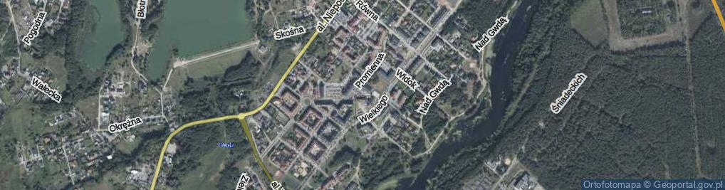 Zdjęcie satelitarne Rynek Koszycki ul.