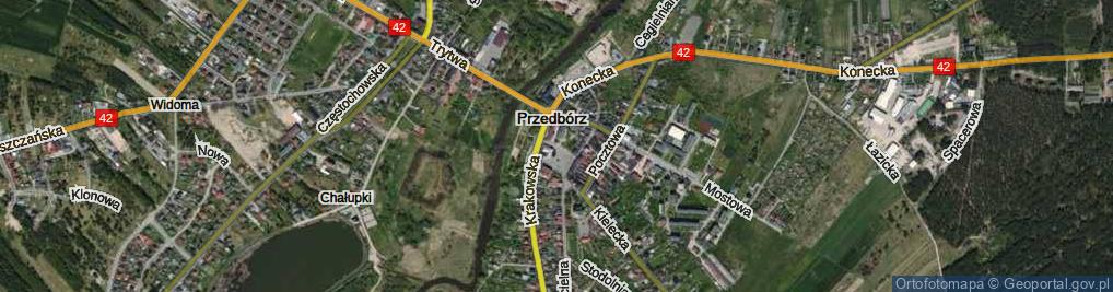 Zdjęcie satelitarne Rynek ul.