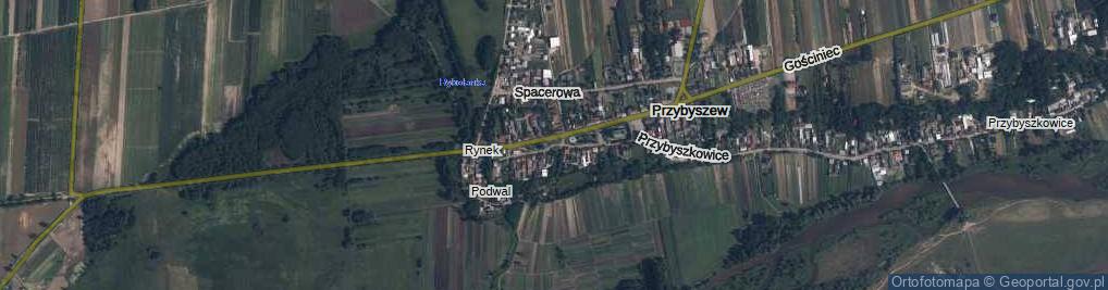 Zdjęcie satelitarne Rynek ul.