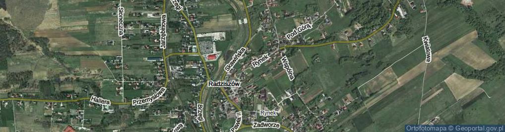 Zdjęcie satelitarne Rynek ul.