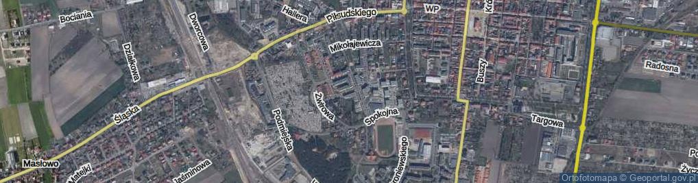 Zdjęcie satelitarne Ryblewskiej-Cichońskiej Zofii ul.