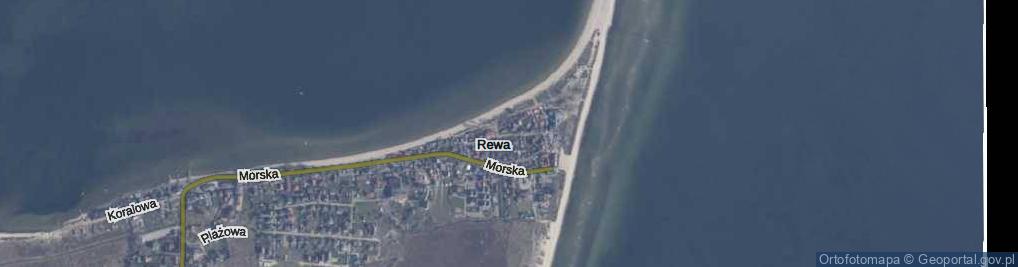 Zdjęcie satelitarne Rybacka ul.