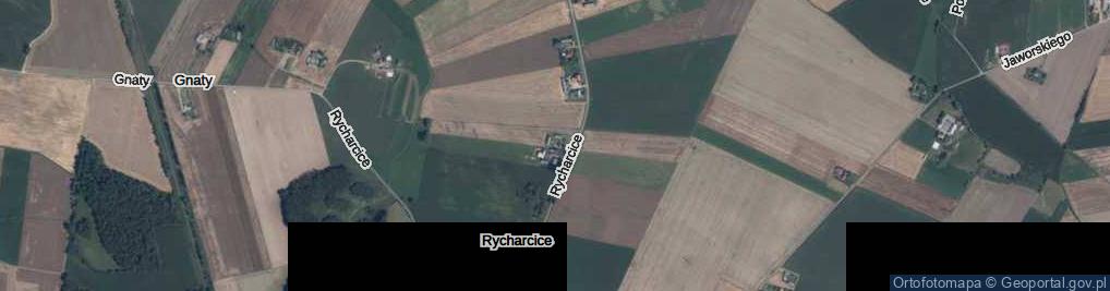Zdjęcie satelitarne Rycharcice ul.