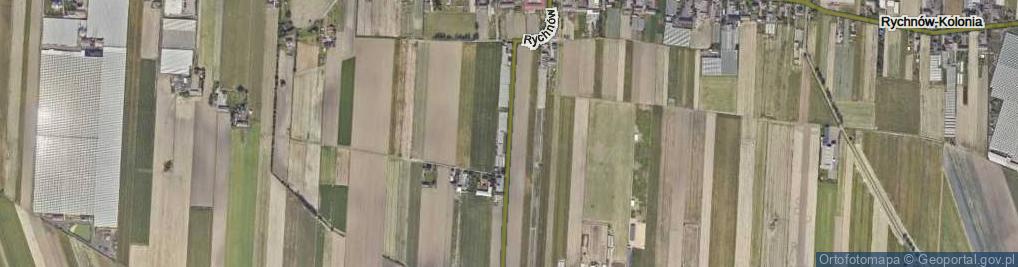 Zdjęcie satelitarne Rychnów ul.