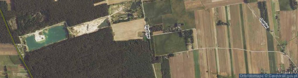 Zdjęcie satelitarne Rydzew ul.