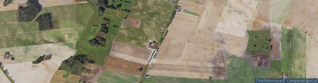 Zdjęcie satelitarne Ryszewo ul.