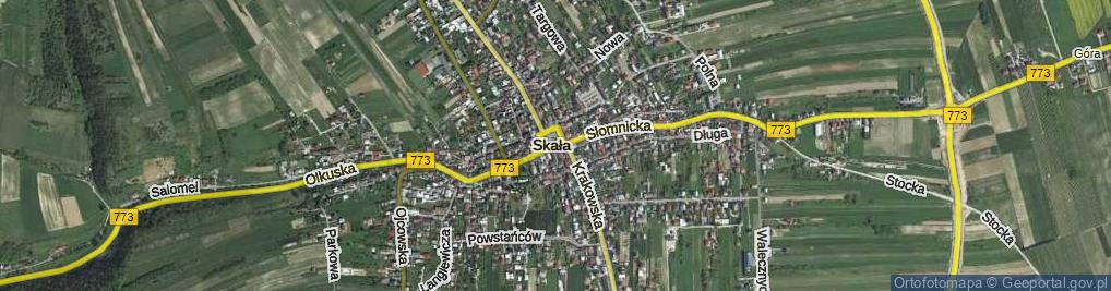 Zdjęcie satelitarne Rynek ul.