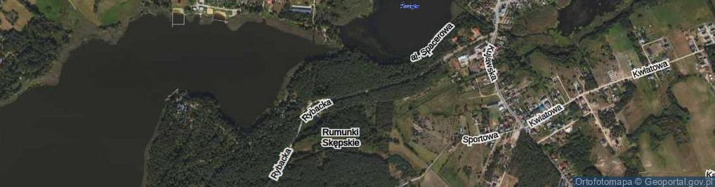 Zdjęcie satelitarne Rybacka ul.