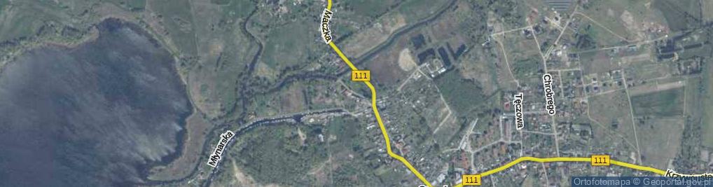 Zdjęcie satelitarne Rybacka ul.