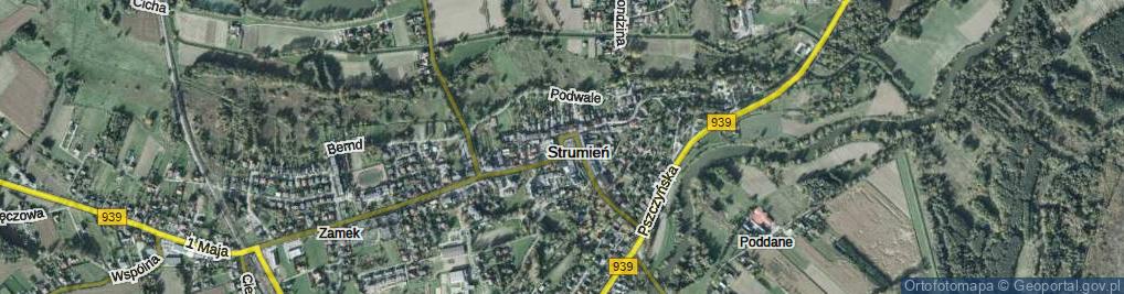 Zdjęcie satelitarne Rynek ul.