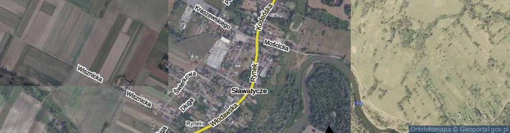Zdjęcie satelitarne Rynek ul.