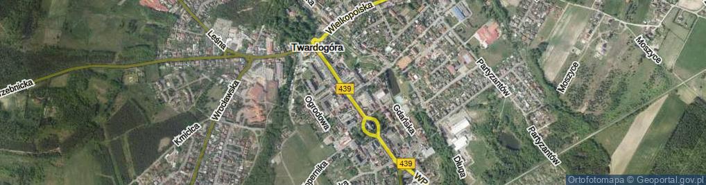 Zdjęcie satelitarne Rynek ul.