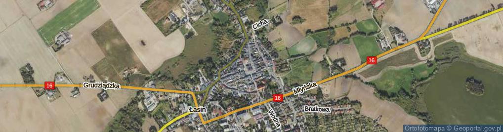 Zdjęcie satelitarne Rynek ul.