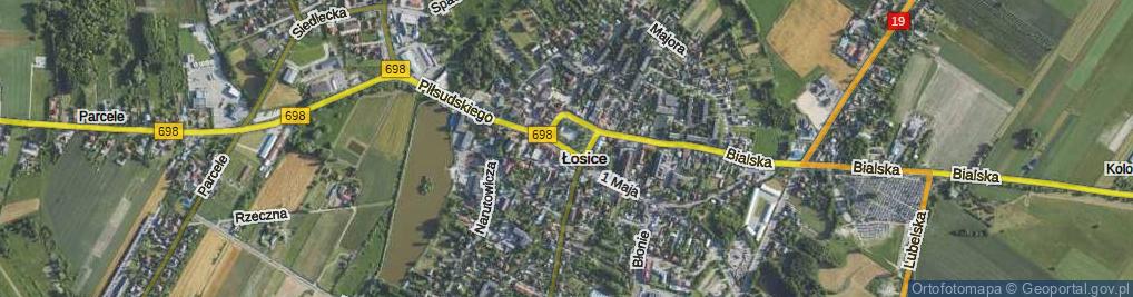 Zdjęcie satelitarne Rynek ul.