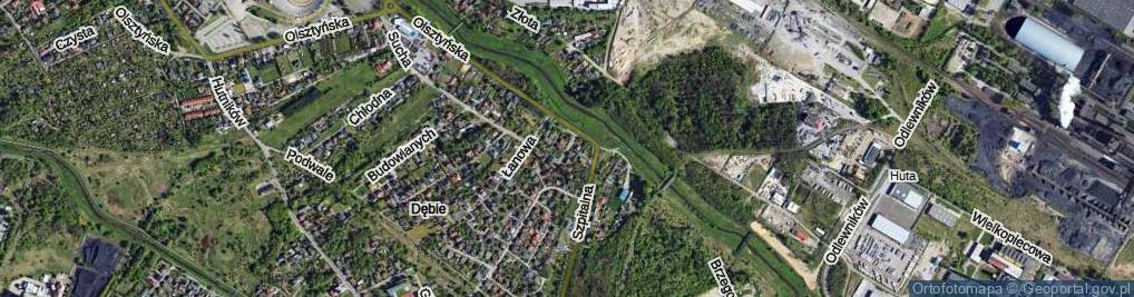 Zdjęcie satelitarne Rzemieślnicza ul.