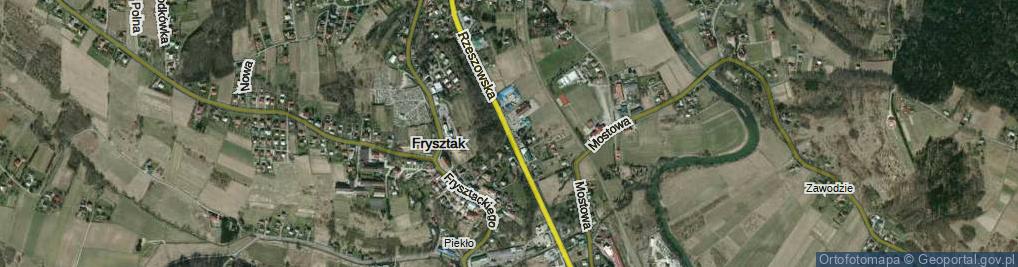 Zdjęcie satelitarne Rzeszowska ul.