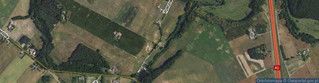 Zdjęcie satelitarne Rzeczna ul.