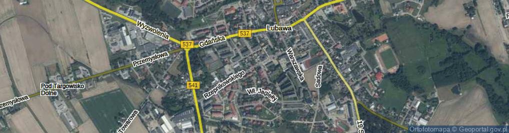 Zdjęcie satelitarne Rzepnikowskiego ul.