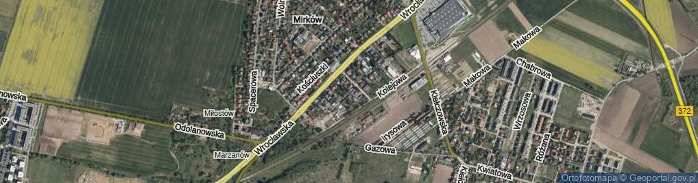 Zdjęcie satelitarne Rzemieślnicza ul.