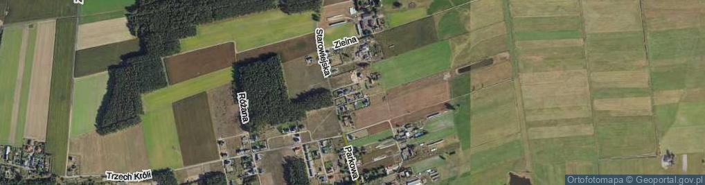 Zdjęcie satelitarne Rzemieślnicza ul.