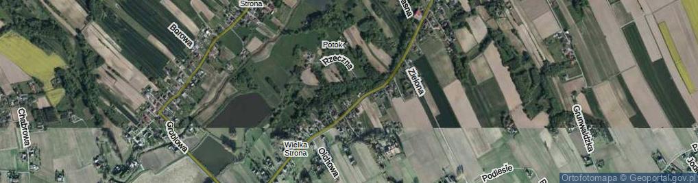 Zdjęcie satelitarne Rzeczna ul.