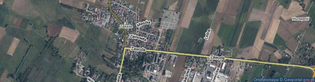 Zdjęcie satelitarne Rzewuskiego Gracjana, ks. ul.