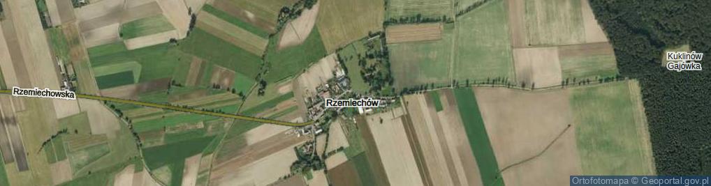 Zdjęcie satelitarne Rzemiechów ul.