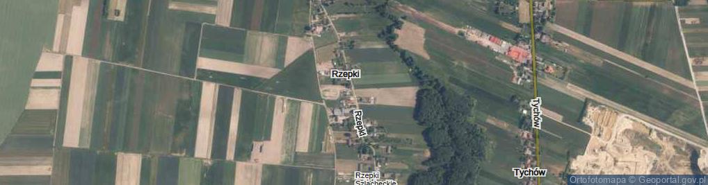 Zdjęcie satelitarne Rzepki ul.