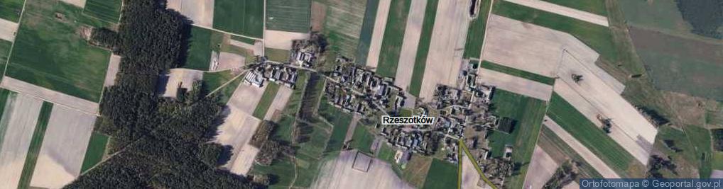 Zdjęcie satelitarne Rzeszotków ul.