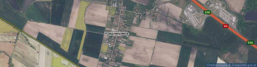 Zdjęcie satelitarne Rzędziwojowice ul.