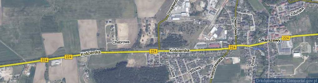 Zdjęcie satelitarne Rzemieślnicza ul.