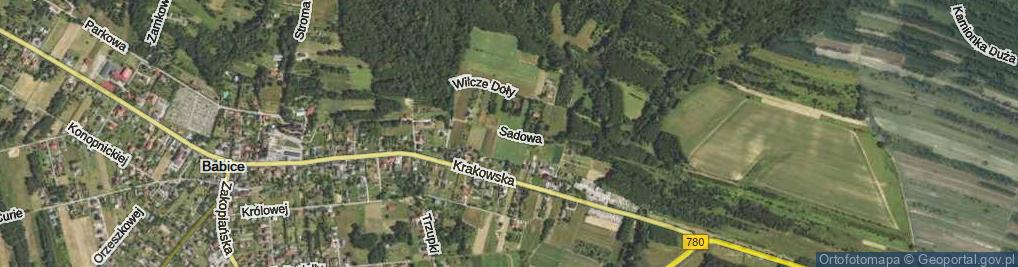 Zdjęcie satelitarne Sadowa ul.