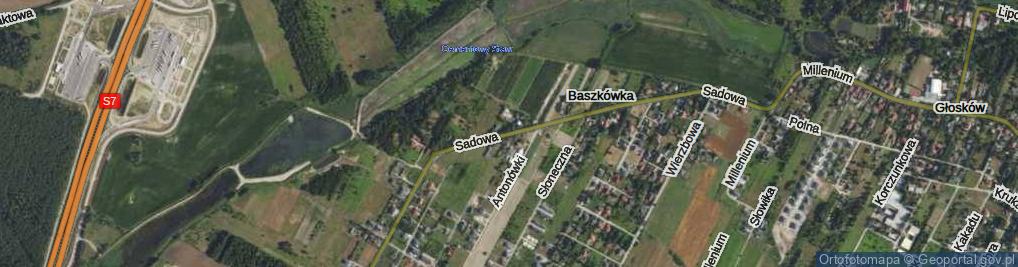 Zdjęcie satelitarne Sadowa ul.