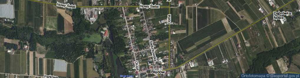 Zdjęcie satelitarne Sadurkowska ul.