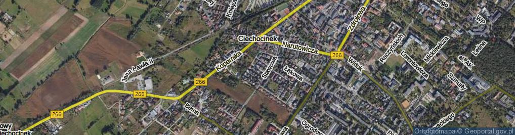 Zdjęcie satelitarne Sadowa ul.