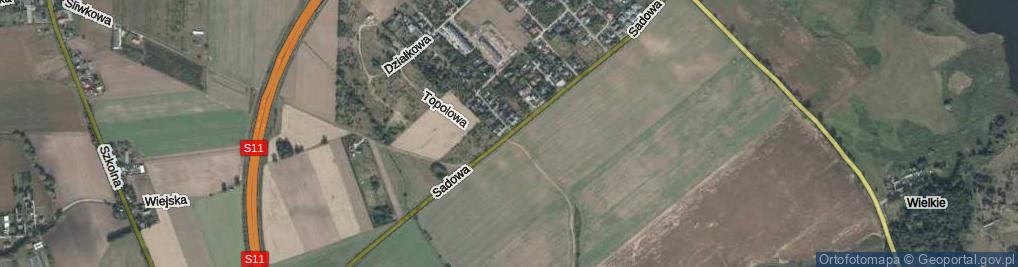 Zdjęcie satelitarne Sadowa ul.