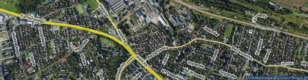 Zdjęcie satelitarne Sacharowa Andrieja ul.
