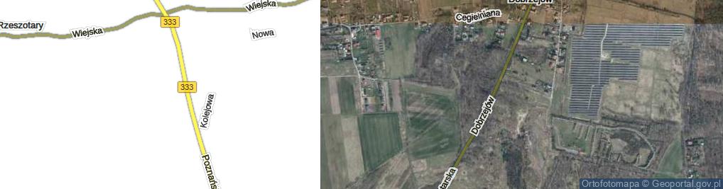 Zdjęcie satelitarne Sąsiedzka ul.
