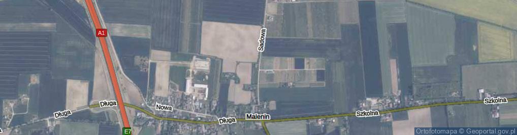 Zdjęcie satelitarne Sadowa ul.