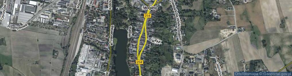 Zdjęcie satelitarne Sądowa ul.