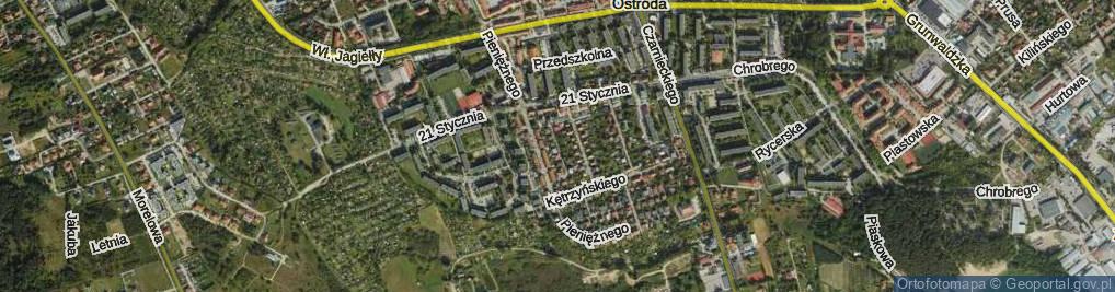 Zdjęcie satelitarne Samulowskiego Andrzeja ul.