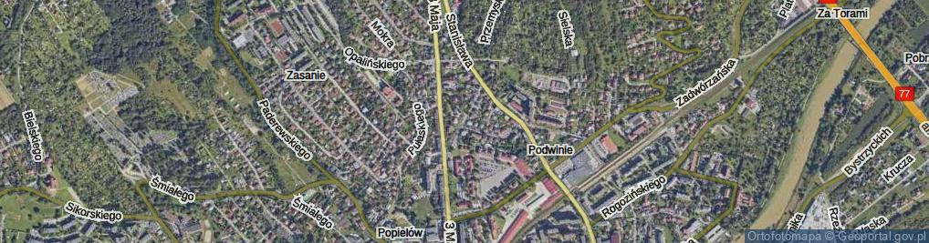 Zdjęcie satelitarne Sarbiewskiego Macieja Kazimierza, ks. ul.