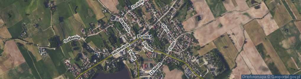 Zdjęcie satelitarne Sadowa ul.