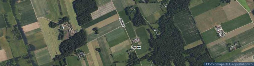 Zdjęcie satelitarne Sadek ul.