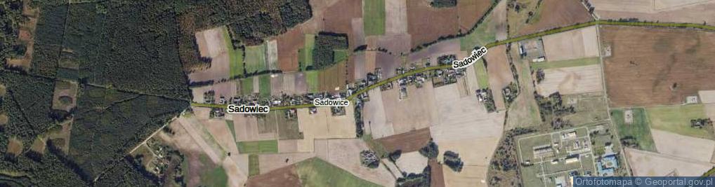 Zdjęcie satelitarne Sadowiec ul.